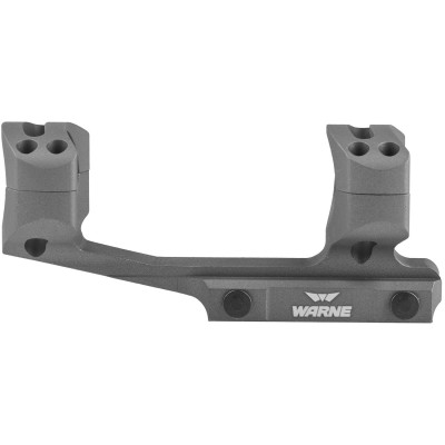 Крепление-моноблок Warne X-Skeleton Mount. d – 30 мм. Ultra High. Weaver/Picatinny. Grey