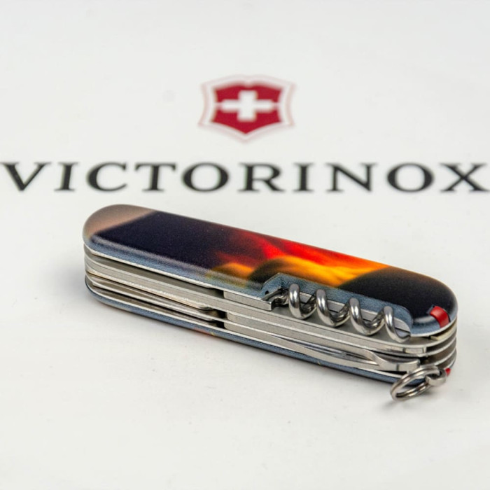 Складной нож Victorinox HUNTSMAN ZODIAC Фантастический дракон 1.3713.3.Z3210p  