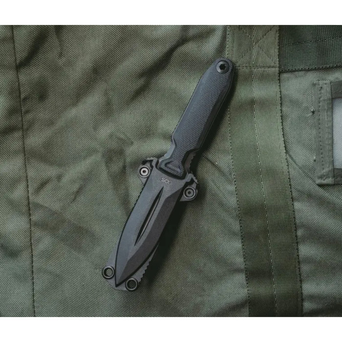 Нож SOG Pentagon FX Covert, Blackout (SOG 17-61-03-57)  
