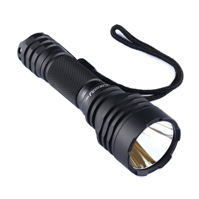 Фонарь Convoy C8+ SST40 5000k black (восстановлен/чистка контактов)  