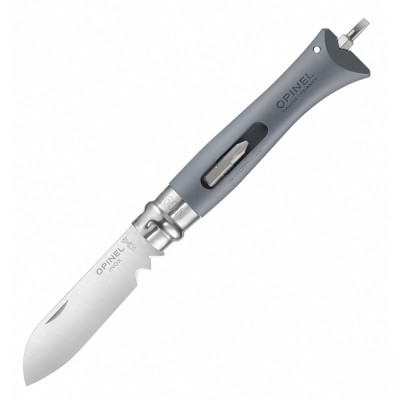 Нож Opinel 9 Diy, серый