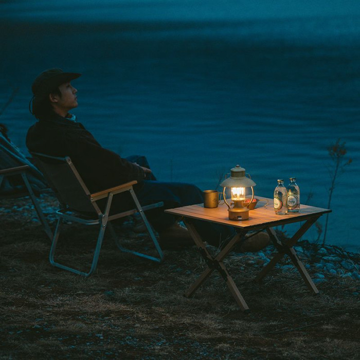 Cтол раскладной Naturehike CNK2300JU010 размер M, алюминий, бежевый  