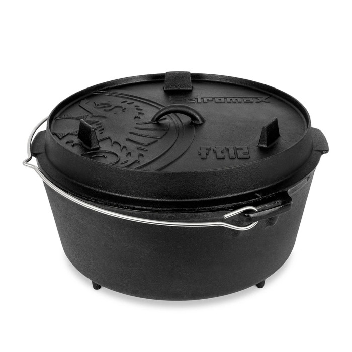 Казан-жаровня чугунная Petromax Dutch Oven ft12 на ножках 10,8 л 