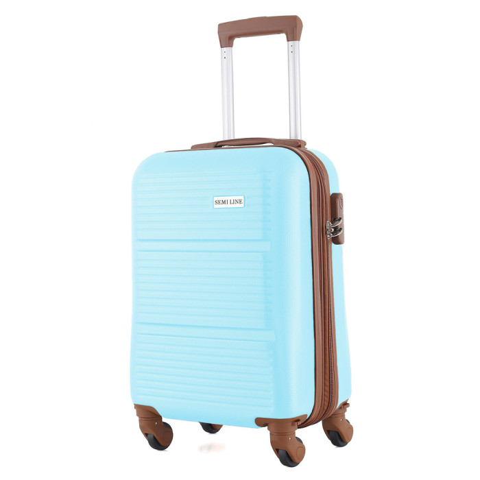 Чемодан Semi Line 18" (S) Bright Blue (T5640-1)  