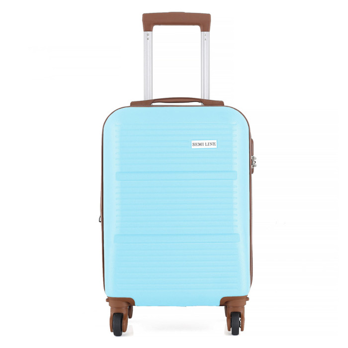 Чемодан Semi Line 18" (S) Bright Blue (T5640-1)  