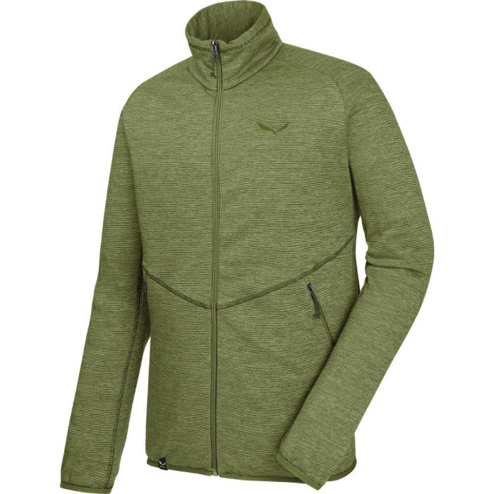 Флис мужской Salewa Puez Melange PL M FZ 26535/5750 зеленый, S  