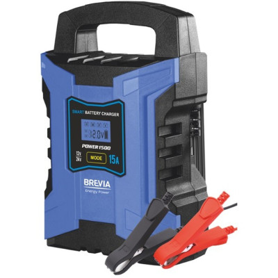 Зарядное устройство АКБ Brevia Power1500 15A, 12V/24V, 10-300Ah
