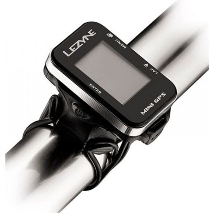 Компьютер Lezyne MINI GPS Y9 серебристый  