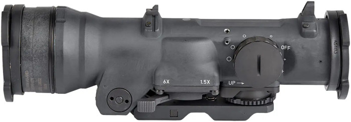 Прицел ELCAN Specter DR 6x/1.5x DFOV156-L1 (для калибра 5.56), A.R.M.S. Adj. Flip Cover&ARD  