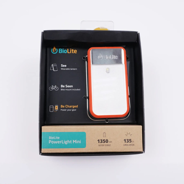 Фонарь-повербанк Biolite PowerLight Mini, 135 люмен, Red (BLT PLB1004)  