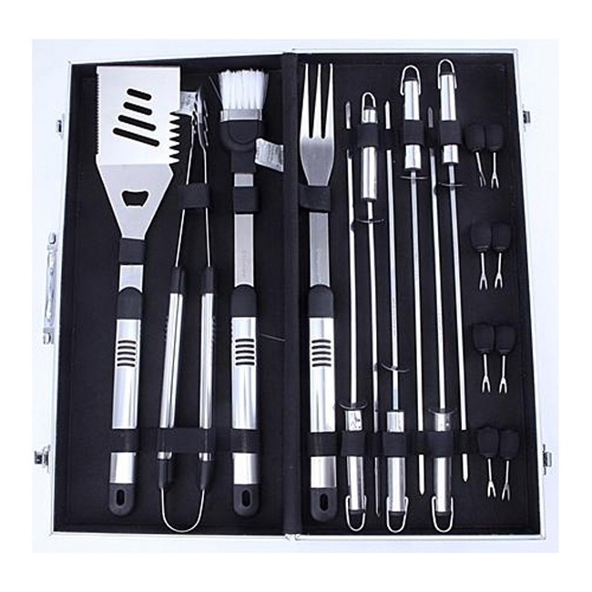 Набор для барбекю KingCamp BBQ tool set (KG2729) Silver  