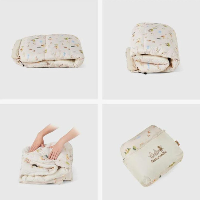 Спальник детский с капюшоном Naturehike B300 CNH22SD001, бежевый  