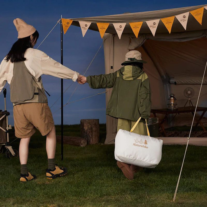 Спальник детский с капюшоном Naturehike B300 CNH22SD001, бежевый  