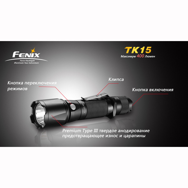 Фонарь Fenix TK15 Cree XP-G (S2)  