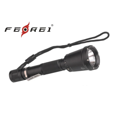 Фонарь дайвинговый Ferei W158 набор (черный, холодный)