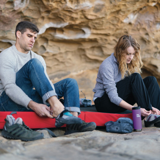 Термочашка Klean Kanteen TKWide Cafe Cap Berry Bright Matt 473 ml  