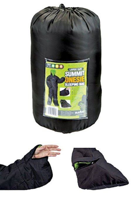 Спальник-комбинезон Summit Onesie черный M  