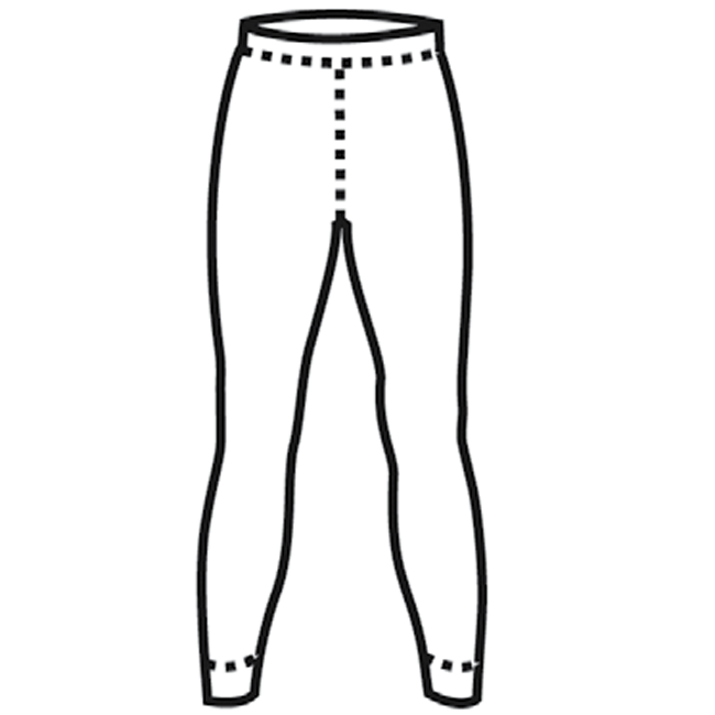 Штаны женские Lasting Ataka, черные, S  