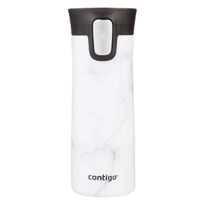 Термокружка Contigo Pinnacle Couture 414 мл (White Marble)