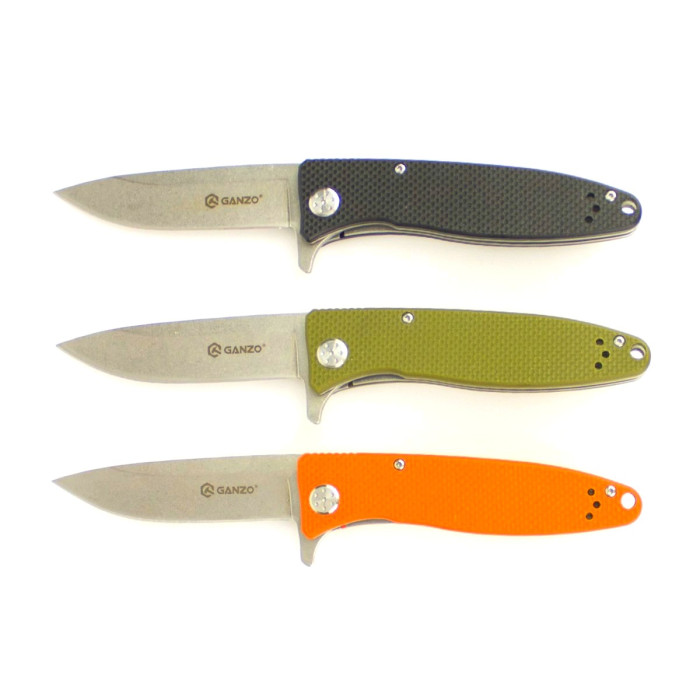 Нож Ganzo G728, черный  