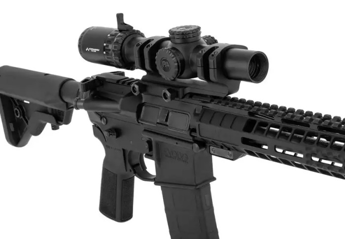 Прицел Primary Arms SLx 1-6×24, SFP, ACSS Aurora 5.56/.308, 0.1 Mil, (Illuminated) черный  