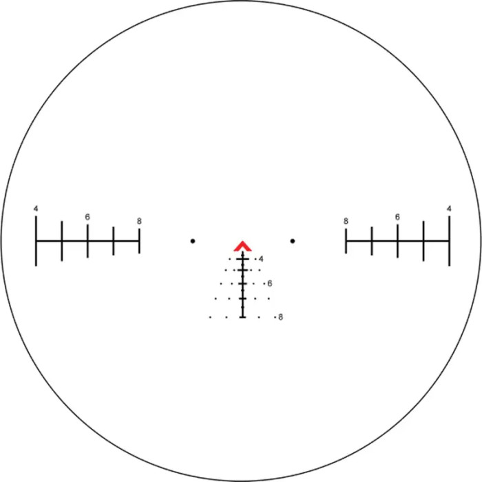 Прицел Primary Arms SLx 1-6×24, SFP, ACSS Aurora 5.56/.308, 0.1 Mil, (Illuminated) черный  
