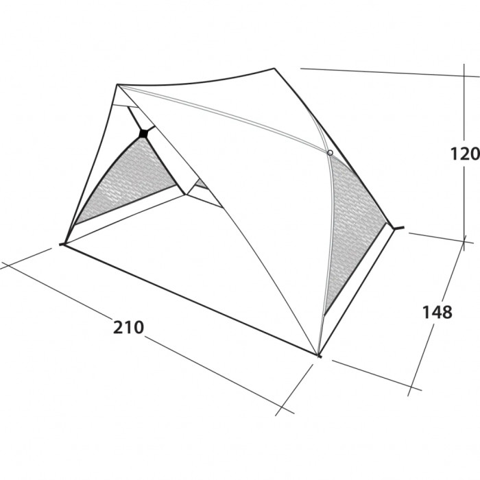 Палатка пляжная Outwell Beach Shelter Formby Blue (111229)  