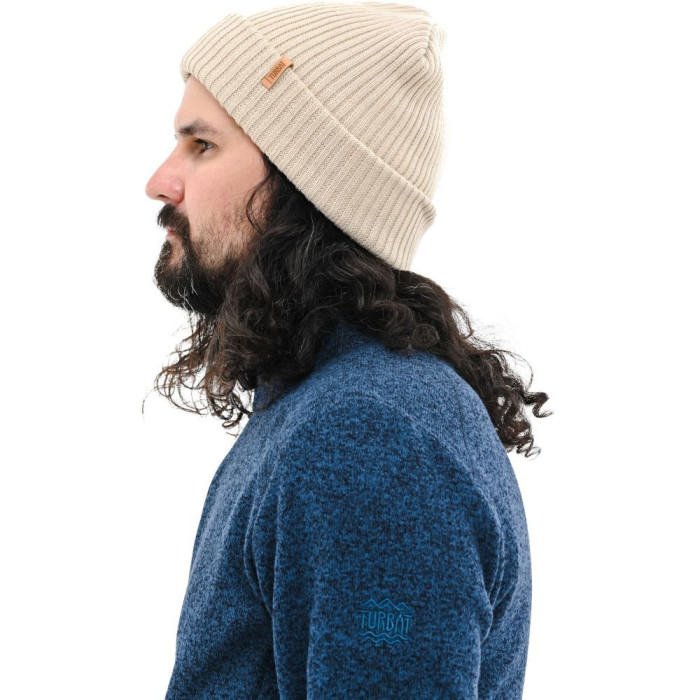 Шапка Turbat Custo dark beige - темно-бежевый  