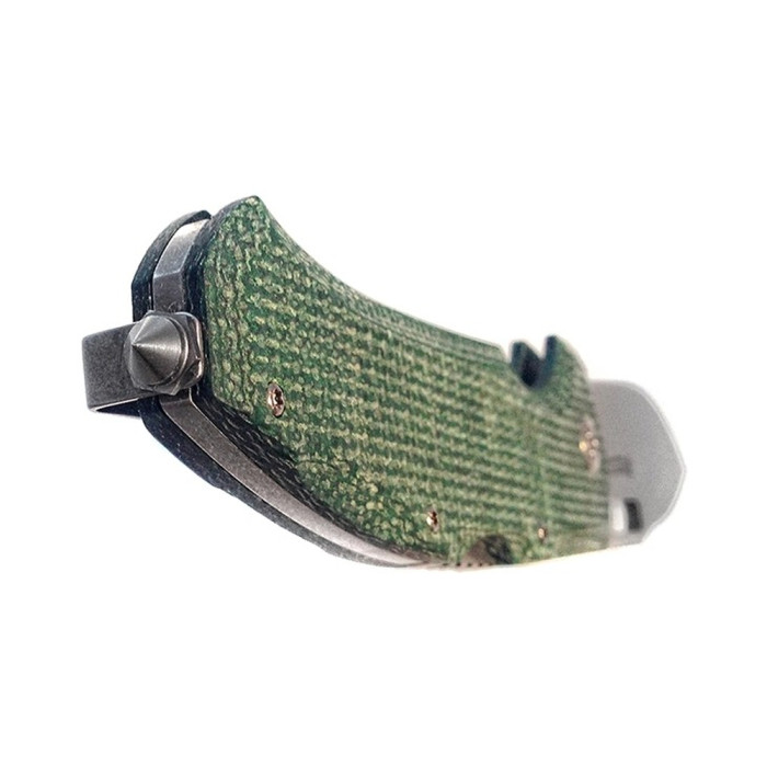 Нож Maserin Nimrod, M390, микарта, зеленый  