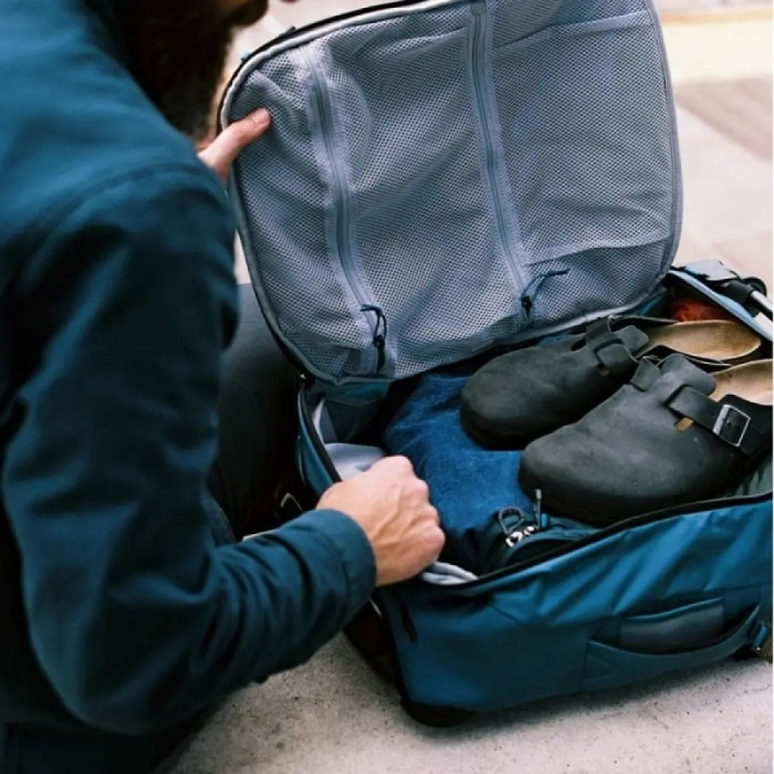 Сумка на колесах Osprey Ozone 4-Wheel 85L coastal blue - O/S - синий  