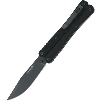 Нож Fox BlackFox Balisong Black Blade BF-500