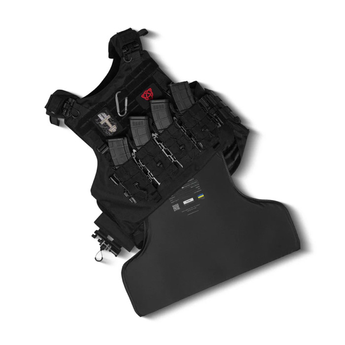 Комплект баллистических пакетов для бронежилета. Ukrarmor Перед и спина. S/M 2  