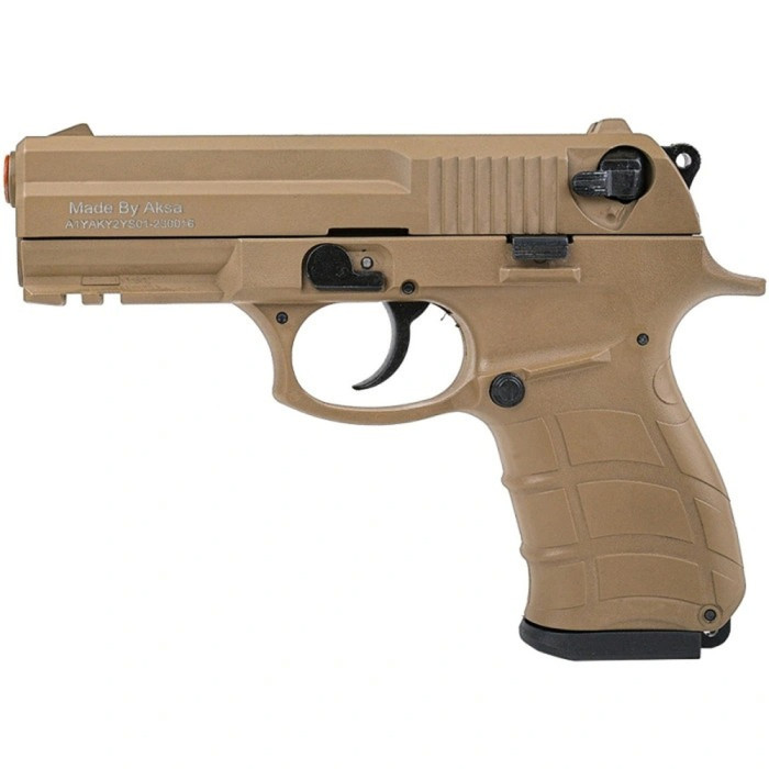 Пистолет сигнальный Aksa Arms AK15 CC-08 cal.9 PAK (Beretta PX4 Storm) Tan  
