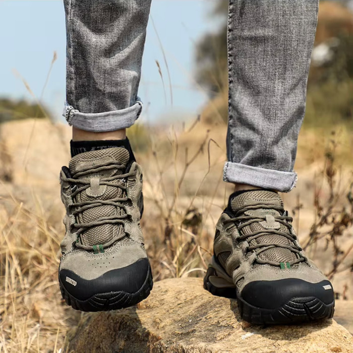 Кроссовки мужские Humtto 110343A-2, Khaki, 42  