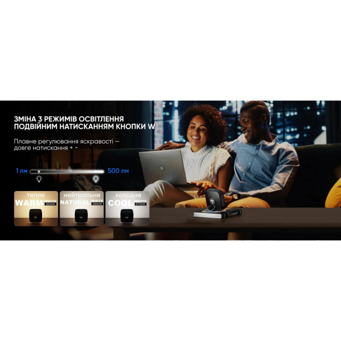 Кемпинговый фонарь Wuben F5, черный  