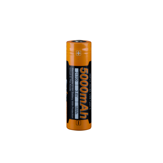 Аккумулятор 21700 Fenix ARB-L21-5000U usb Type-C зарядка  