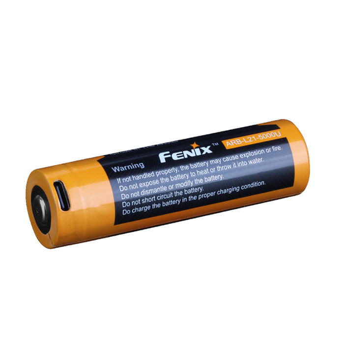 Аккумулятор 21700 Fenix ARB-L21-5000U usb Type-C зарядка  