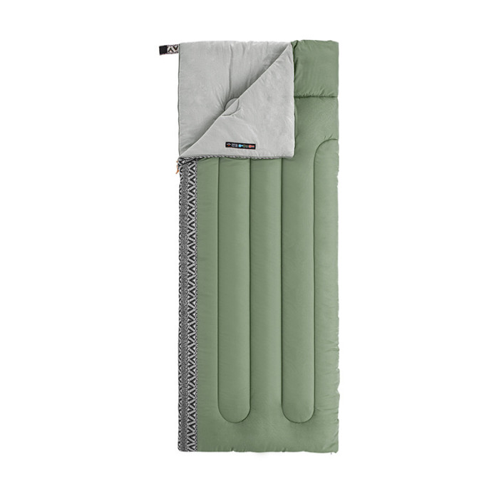 Спальный мешок Naturehike L150 NH20MSD05, (13°C) правый, темно-зеленый  