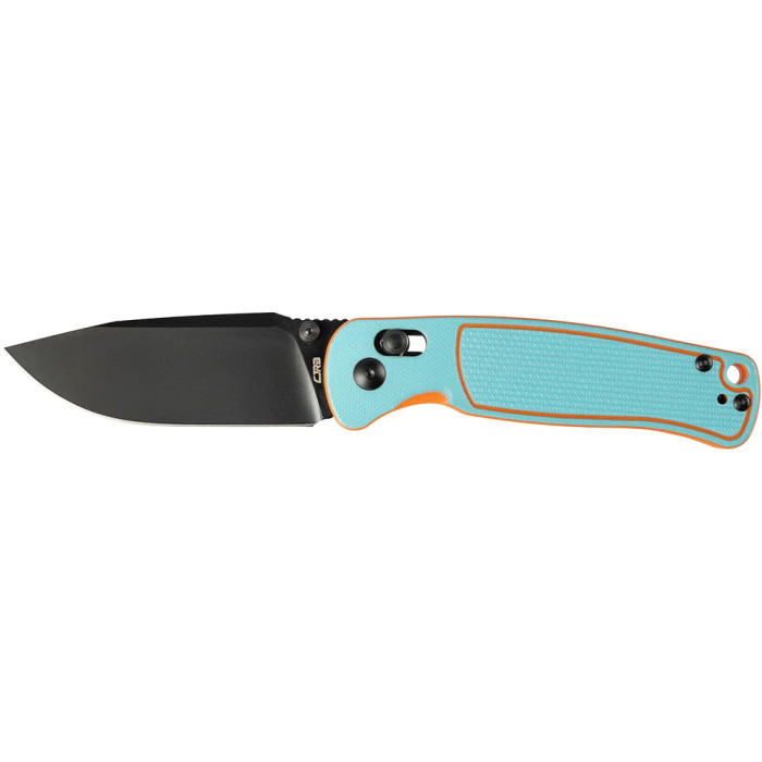 Нож CJRB Shale Black Blade, AR-RPM9, G10 blue/orange  