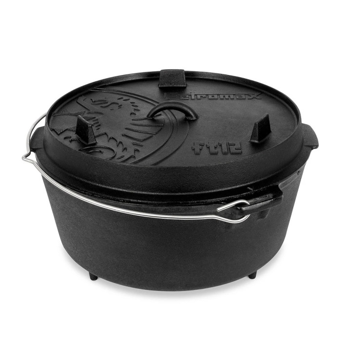 Казан-жаровня чугунная Petromax Dutch Oven ft18 на ножках 16,1 л 