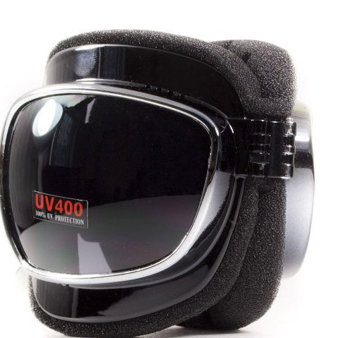 Очки Global Vision Retro Joe (gray) черные  