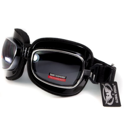 Очки Global Vision Retro Joe (gray) черные