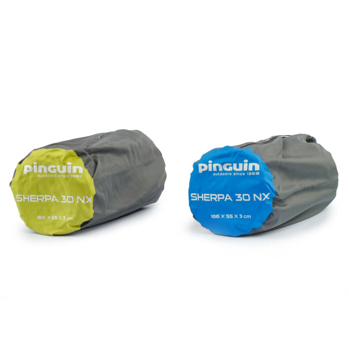 Самонадувающийся коврик Pinguin Sherpa NX, 186x55x3см, Blue (PNG 720259)  