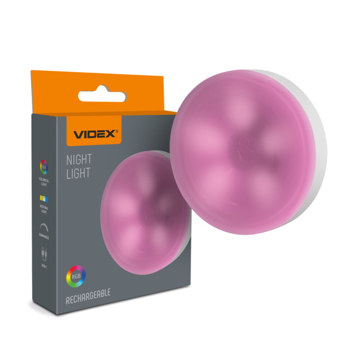 Светильник аккумуляторный сенсорный VIDEX VL-NL064W-G  