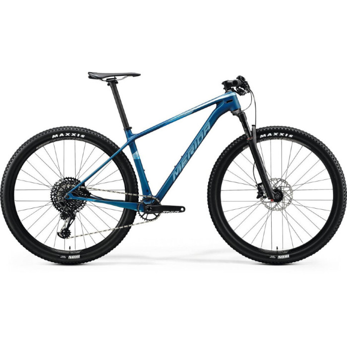 Велосипед Merida 2020 big nine 6000 l matt ocean blue(glosy sil blu)  