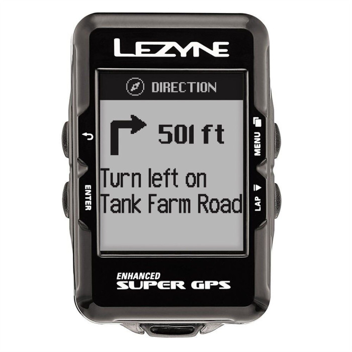 Компьютер Lezyne SUPER GPS HRSC LOADED Y12 черный  