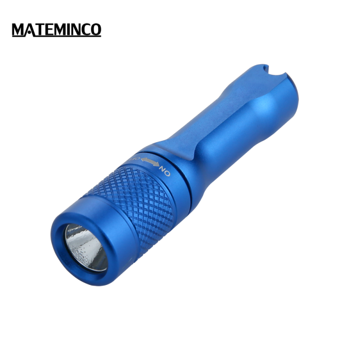 Фонарь Mateminсo A01 UV, серый  