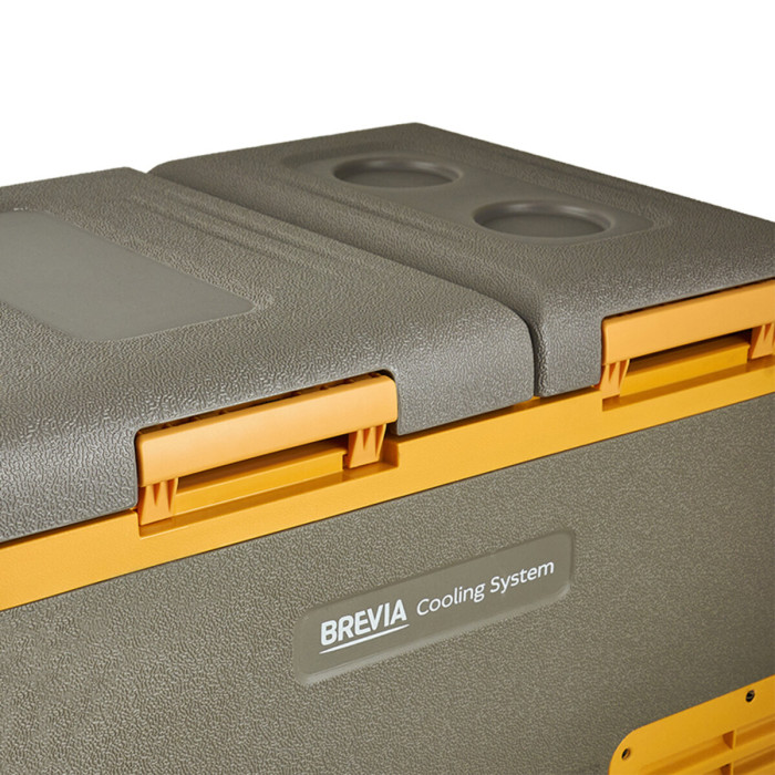 Холодильник автомобильный Brevia 33л двухкамерный 22550  