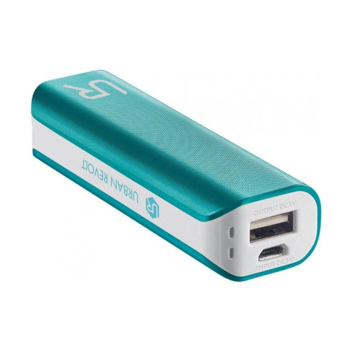 Портативная батарея Trust Urban Revolt Power Bank 2200 (голубая)  