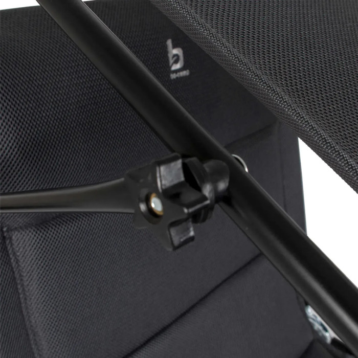 Кровать раскладная Bo-Camp Sun Lounger With Sunscreen 5 Positions Grey (1304492)  